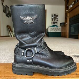 Harley Davidson biker boots
